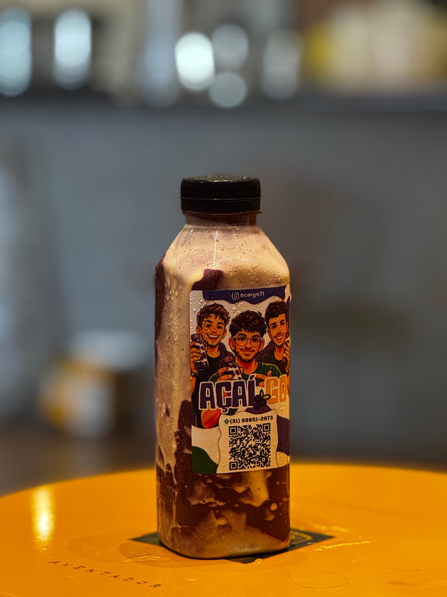 Açaí com Mousse de Maracujá