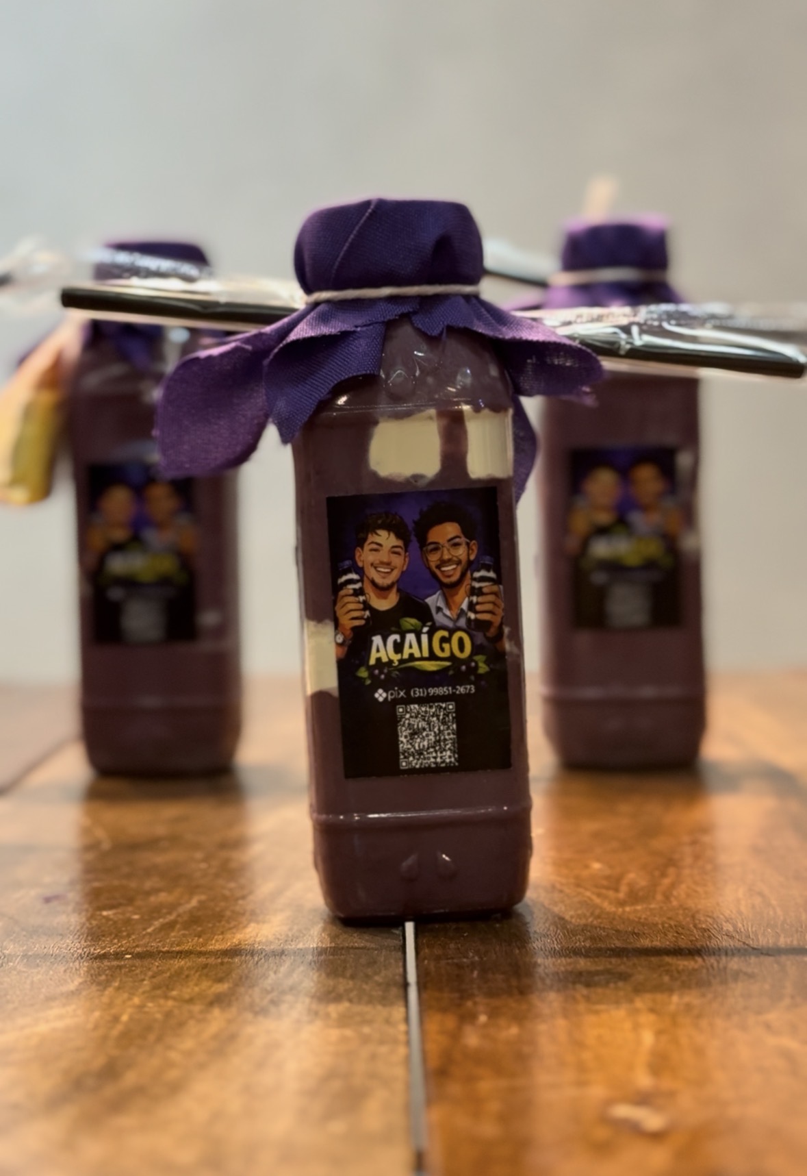 Açaí Tradicional com Leite em Pó